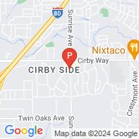 View Map of 1082 Sunrise Avenue,Roseville,CA,95661